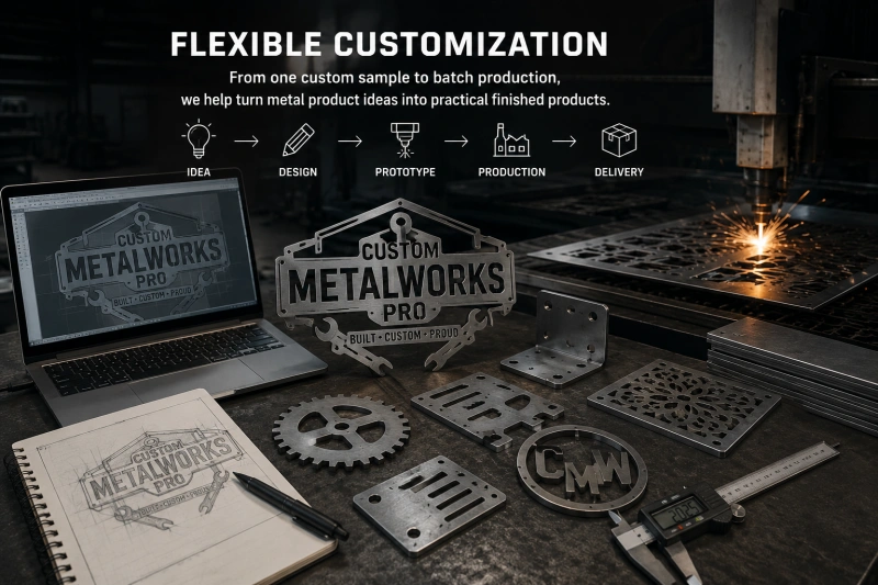 custom metal fabrication and laser cut metal products