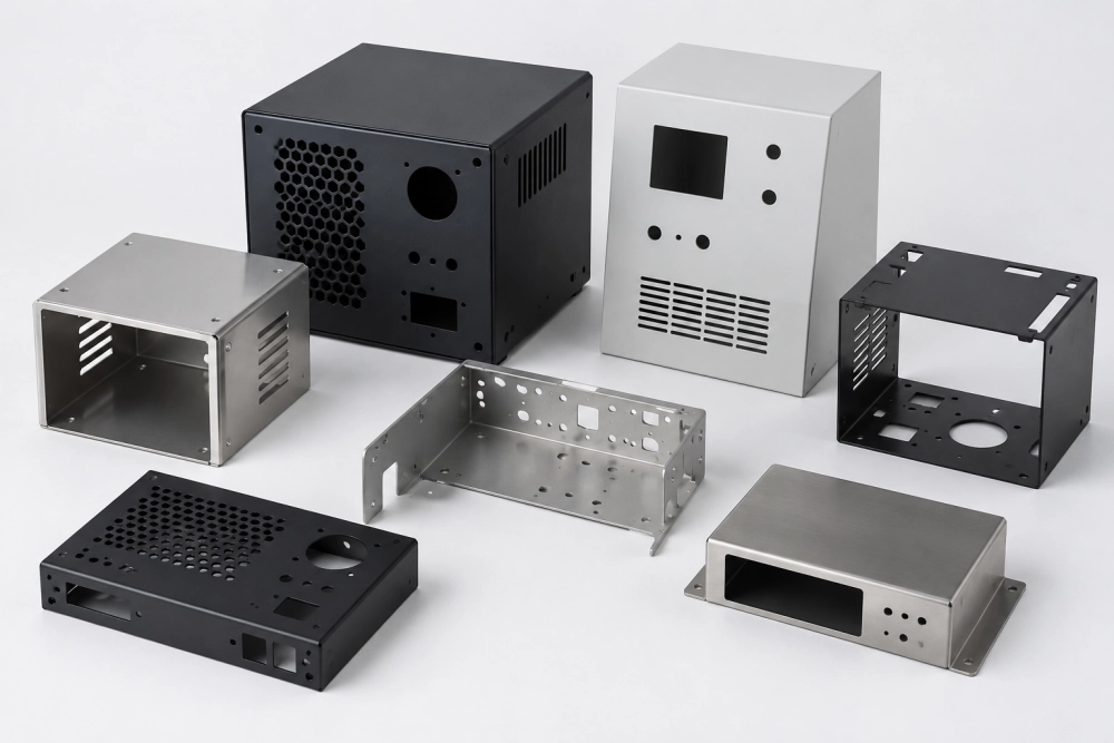 custom sheet metal enclosures for electronics and machine housings
